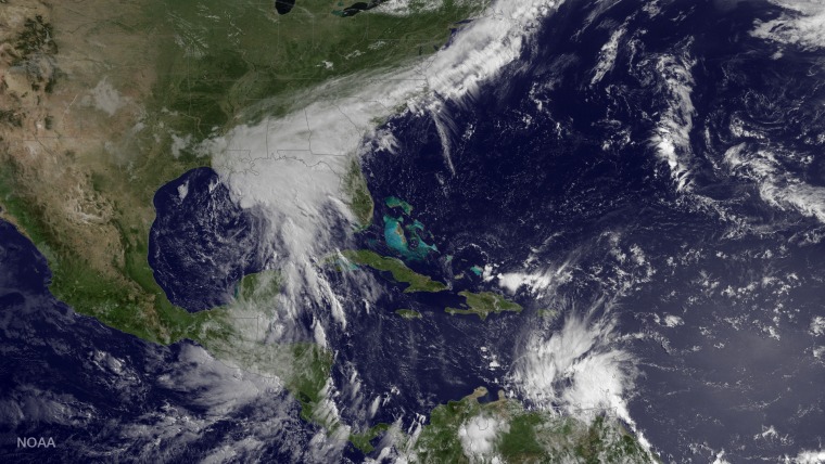 Image:  Tropical Storm Bret and Potential Tropical Cyclone 3