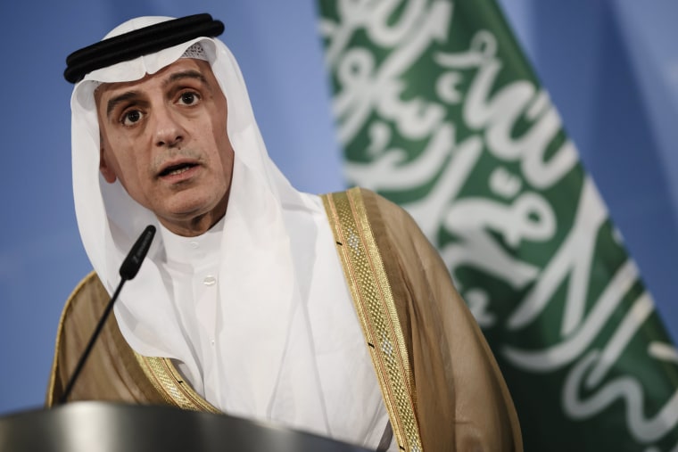 Image: Saudi Foreign Minister Adel al-Jubeir