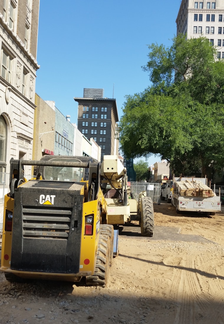 Image: Construction on Fulton Street