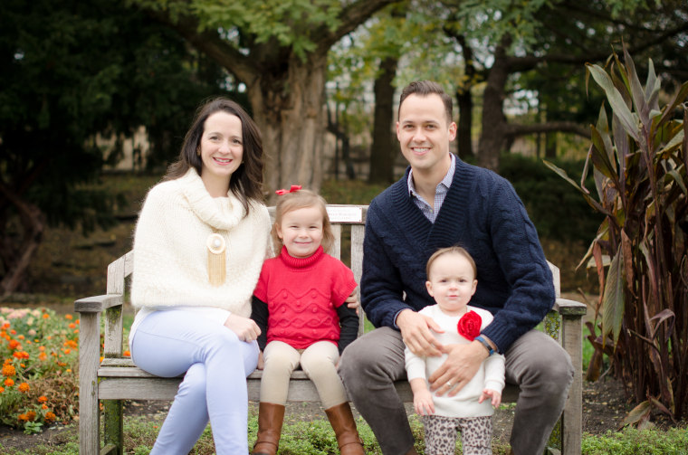 Steve and Jackie Lindsey with daughters, Josie, and Audrey, 2