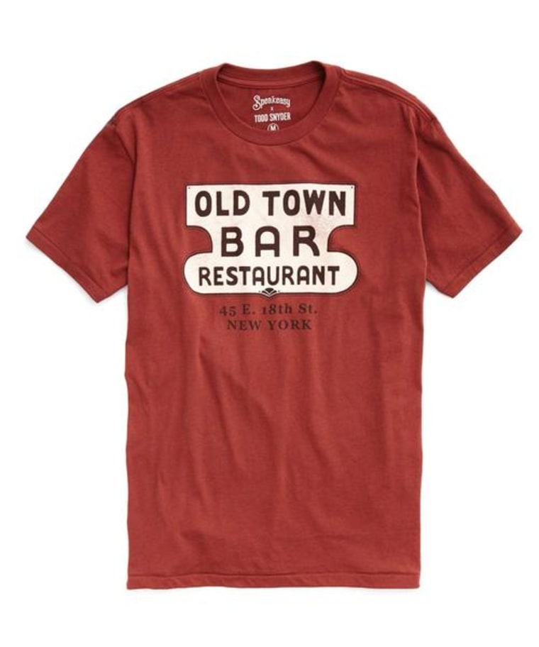 Todd Snyder Speakeasy Old Town t-shirt