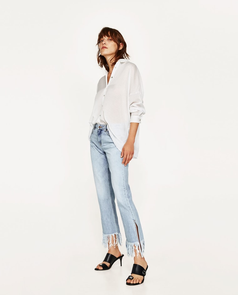 Zara Fringe Denim