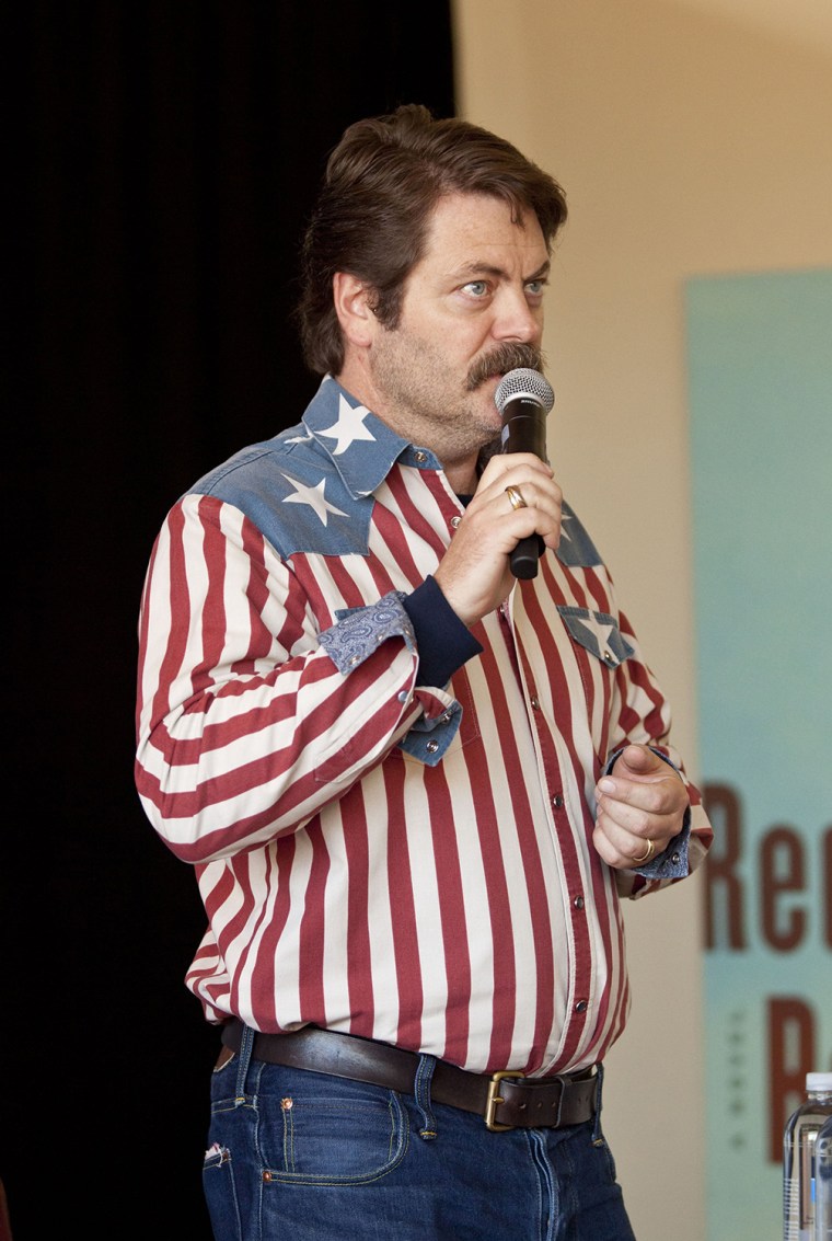 Image: Nick Offerman \"Paddle Your Own Canoe\" Book Signing Event