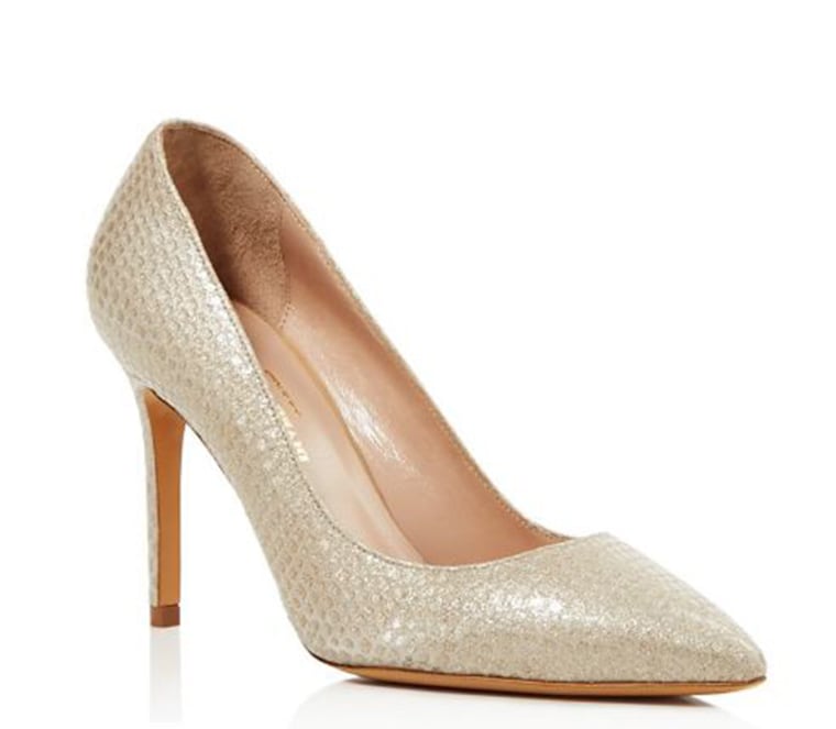 Gold heel