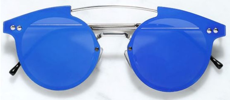 Spitfire Trip Hot Blue Mirrored Sunglasses