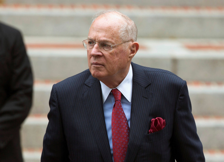 Image: U.S. Supreme Court Associate Justice Anthony Kennedy arrives to attend the 64th Annual Red Mass at the Cathedral of St. Matthew the Apostle in Washington