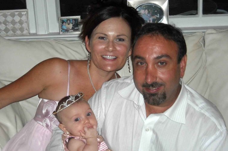 Image: Kristie Reeves-Cavaliero,  left, her husband Brett, right, and their daughter Sophia Rayne \"Ray Ray\"