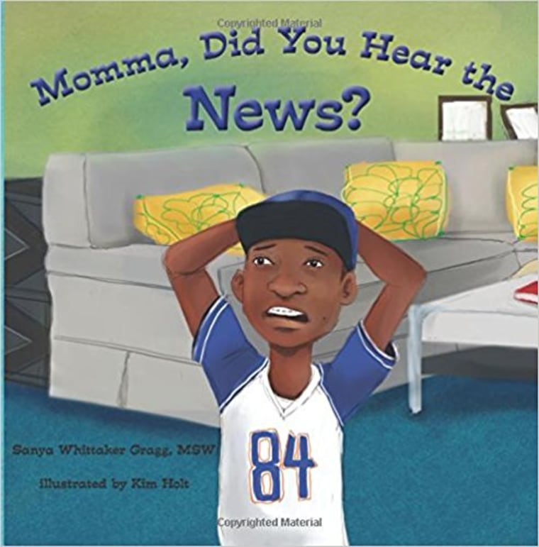 Image: \"Momma, Did You Hear The News\" a book about keeping black boys alive.