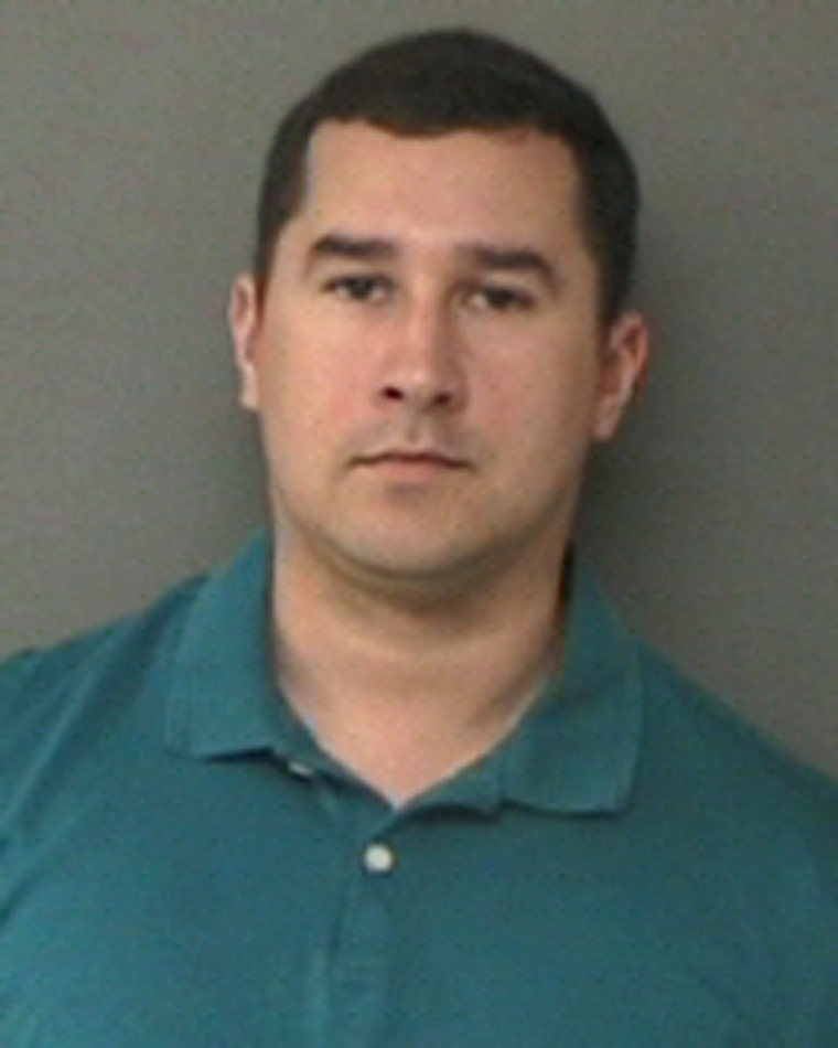 Former Texas State Trooper Brian Encinia after his arrest on a perjury charge on Jan. 7, 2016.