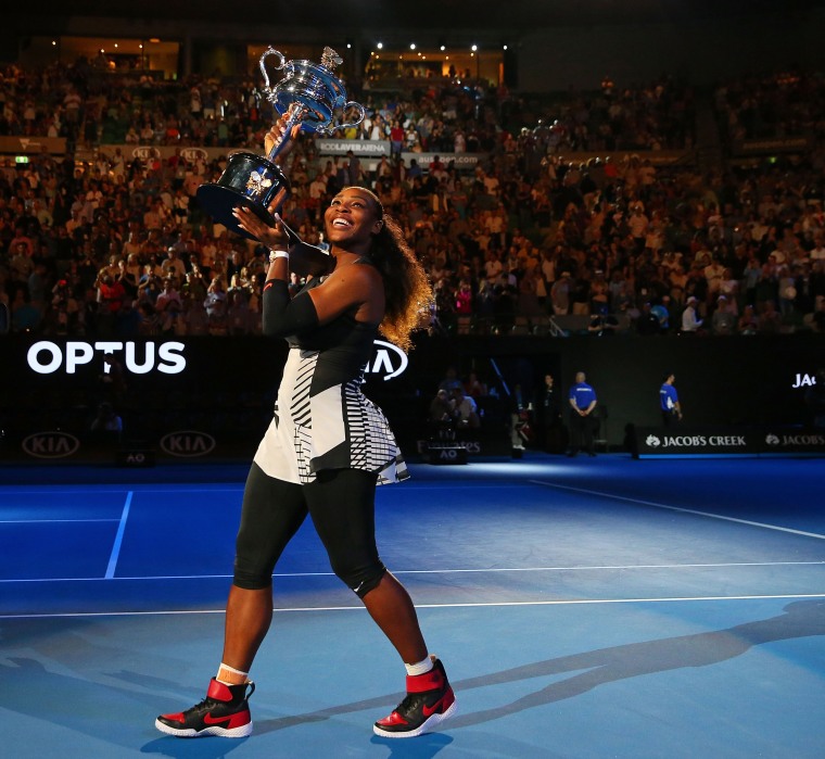 Image: Serena Williams at the Australian Open