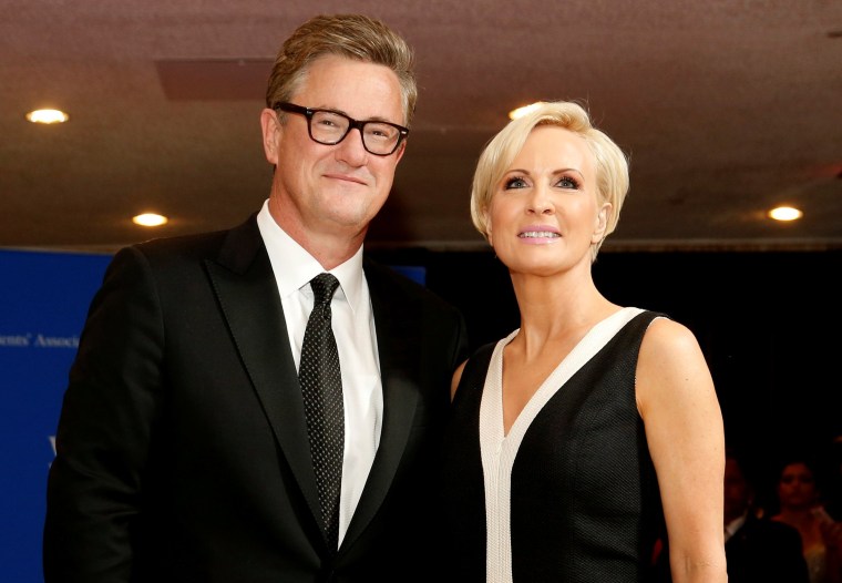 Image: FILE PHOTO: MSNBC's Scarborough and Brzezinski arrive for the annual White House Correspondents' Association dinner in Washington