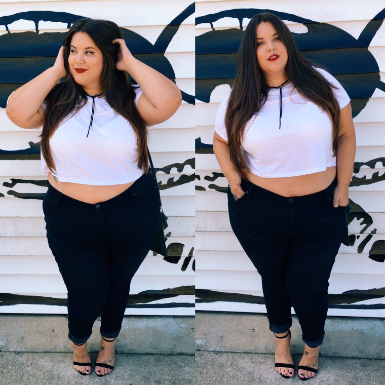 Plus-size model shuts down body shamer on plane