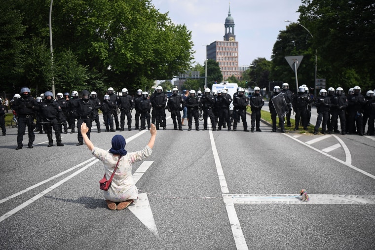 Image: Protesters March During The G20 Summit