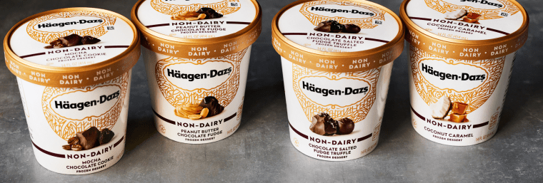 Haagen Dazs non-dairy ice cream