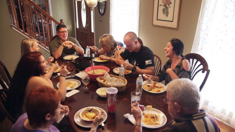 The Borghoff family does all it can to spend time together. "Those moments are precious to us," said Jeff Borghoff.