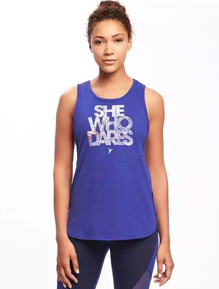 Old Navy Go-Dry Performance Muscle Tank for Women