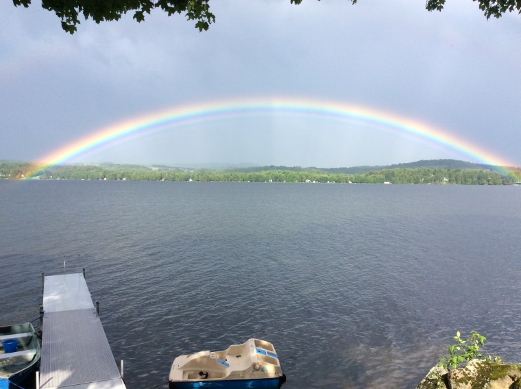 Rainbow in Vermont