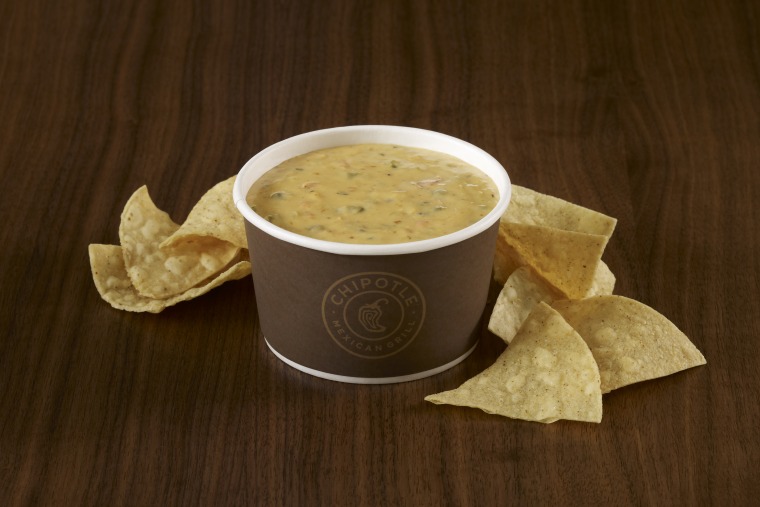 Chipotle boasts that its queso is made with "real ingredients."