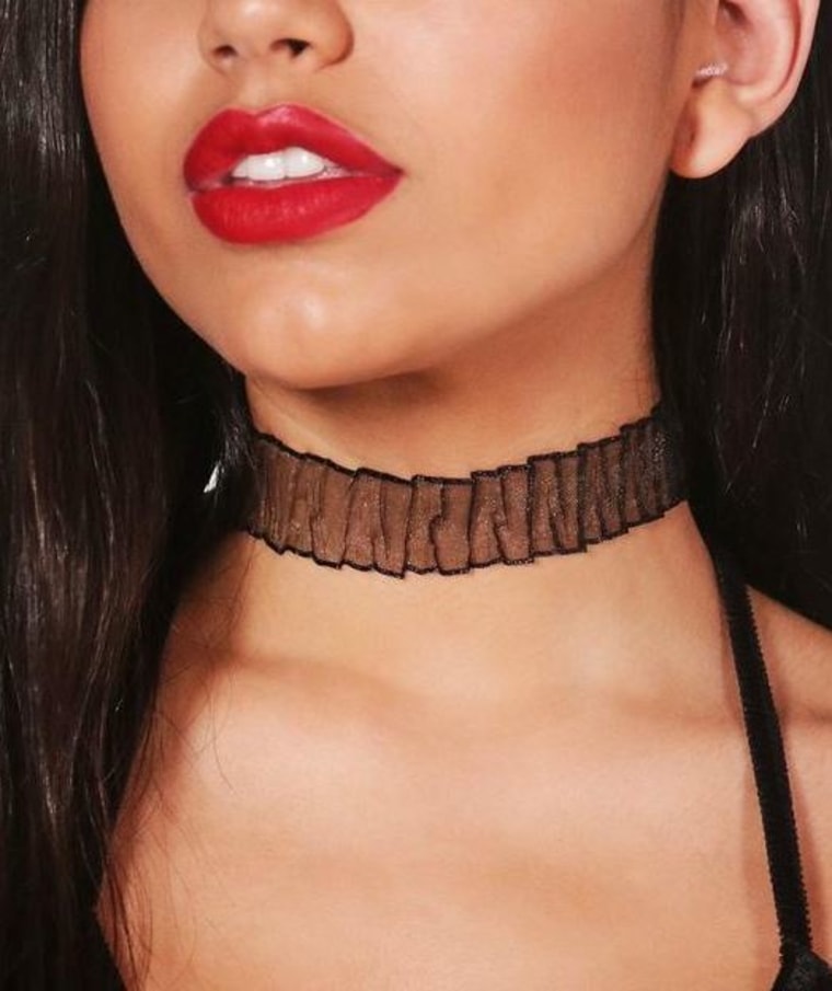 Arabella Ruffled Chiffon Choker