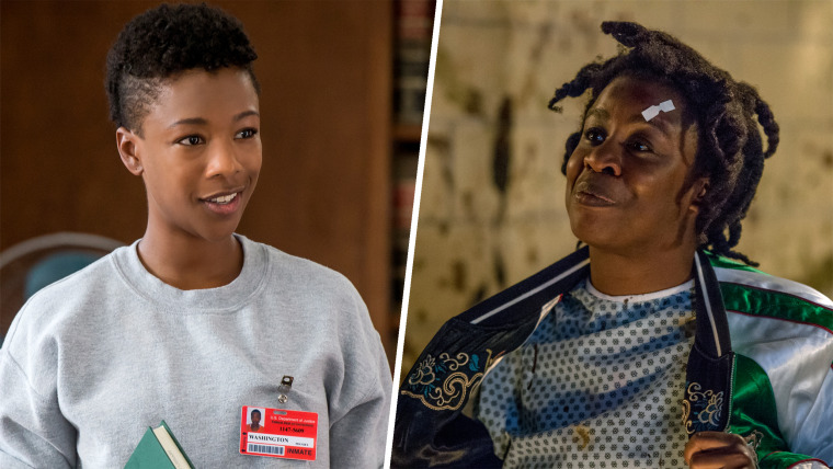 Samira Wiley and Uzo Aduba from "Orange Is The New Black"