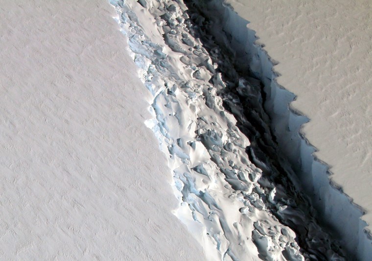 Image: Larsen C Ice Shelf in Antarctica