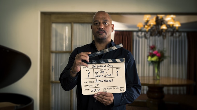 Image: Allen Hughes, director of "The Defiant Ones" on HBO