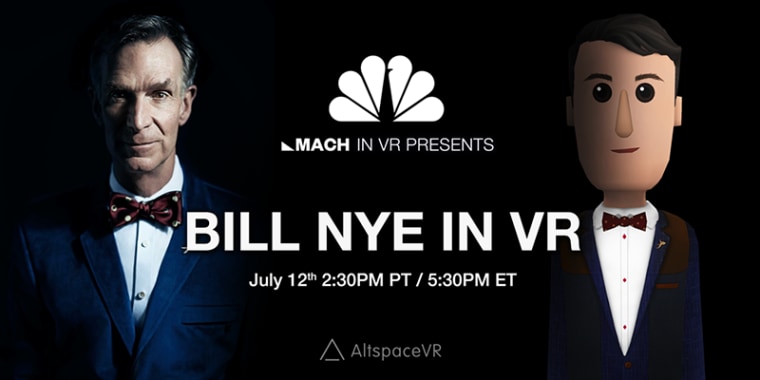 Bill Nye Explains His Eight Principles of Everything in VR Event
