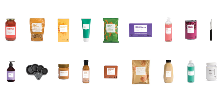 Image: Brandless assorted items