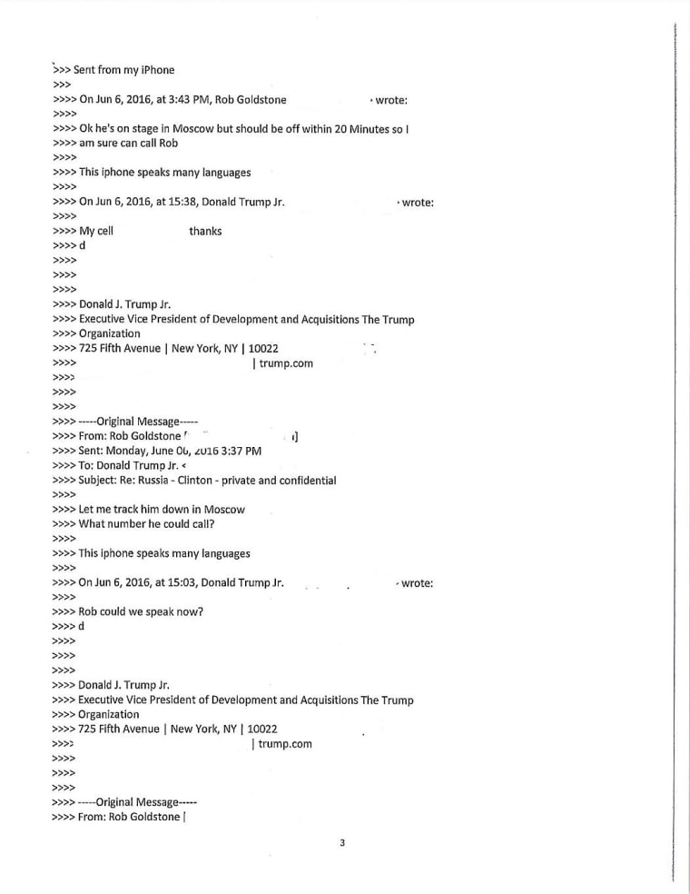 Image: Donald Trump Jr. twitter