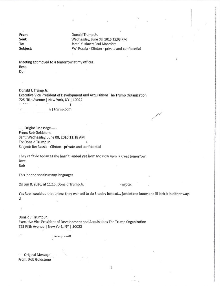 Image: Donald Trump Jr. twitter