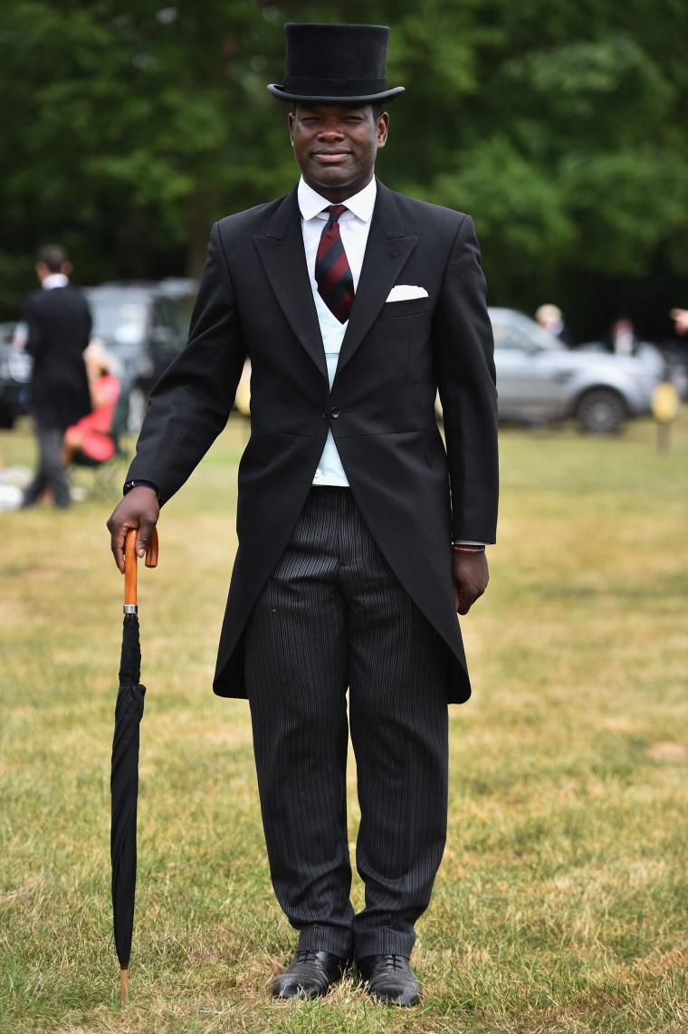 Image:  Major Nana Twumasi Ankrah at the Royal Ascot Racecourse in London
