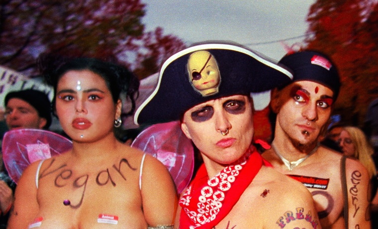 Production still from "Queercore: How to Punk a Revolution"