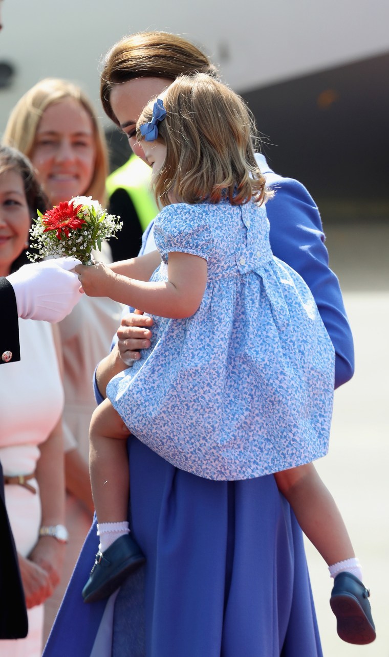 Prince William, Former Kate Middleton arrive in Germany with George and ...