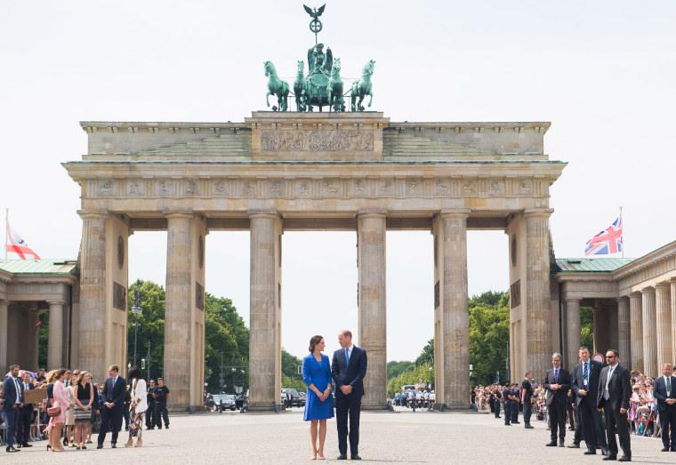 The Duke And Duchess Of Cambridge Visit Germany