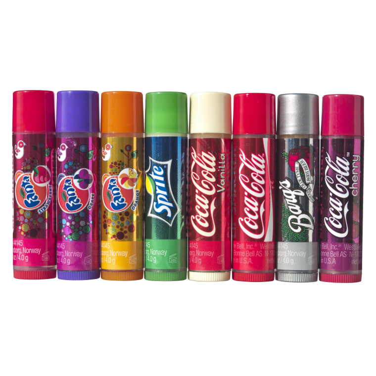 Lip Smackers Coca Cola Fanta Sprite Coke Barks - Set of 8