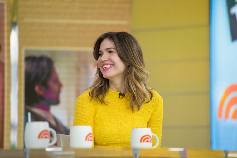 Mandy Moore on the Today Show. February 24, 2017.