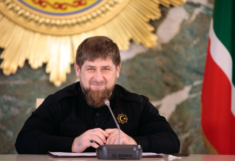 Image: Chechen regional leader Ramzan Kadyrov 