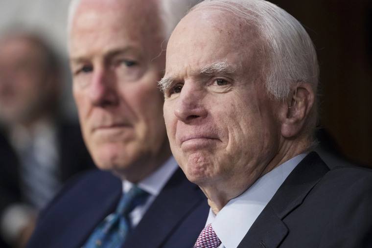 Image: John McCain, John Cornyn