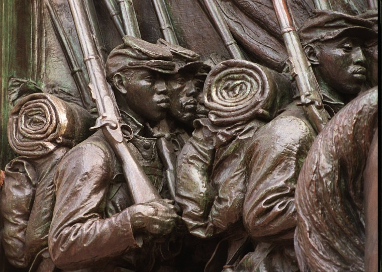 Memorial To Robert Gould Shaw And 54th Regiment