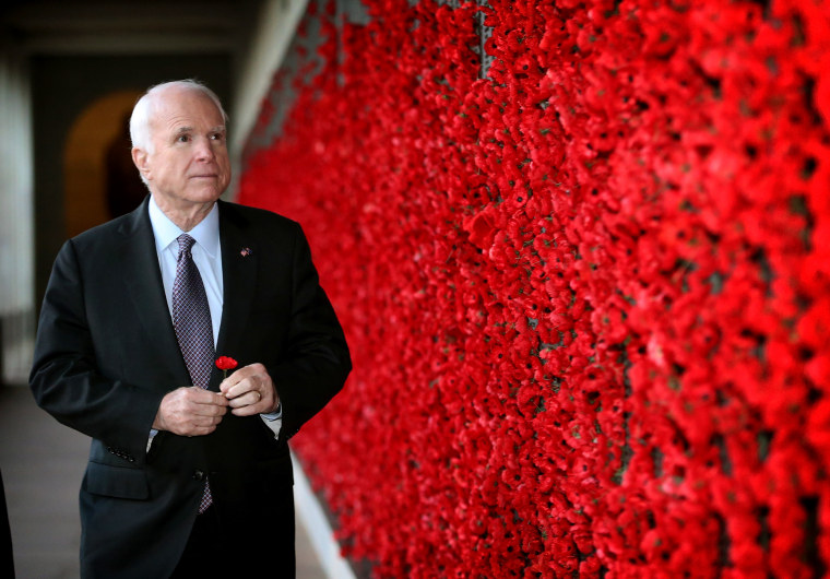 Image: John McCain Visits Australian War Memorial
