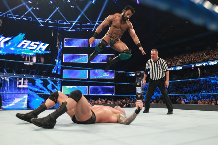 Jinder Mahal faces Randy Orton at WWE's Backlash pay-per-view.