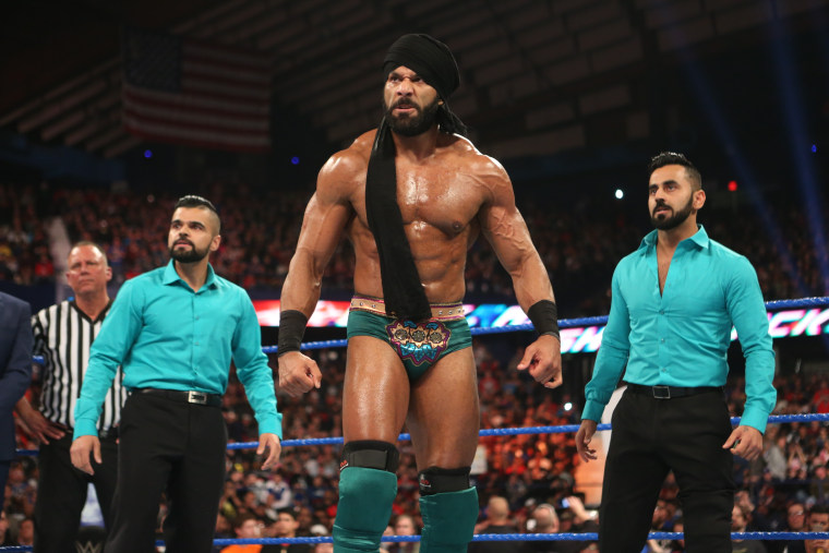 Jinder Mahal ahead of his match against Randy Orton at WWE's Backlash pay-per-view.