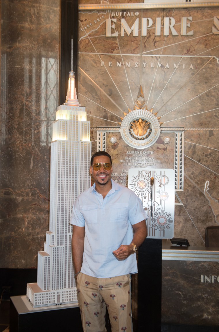 The Empire State Building hosts the King of Bachata Romeo Santos