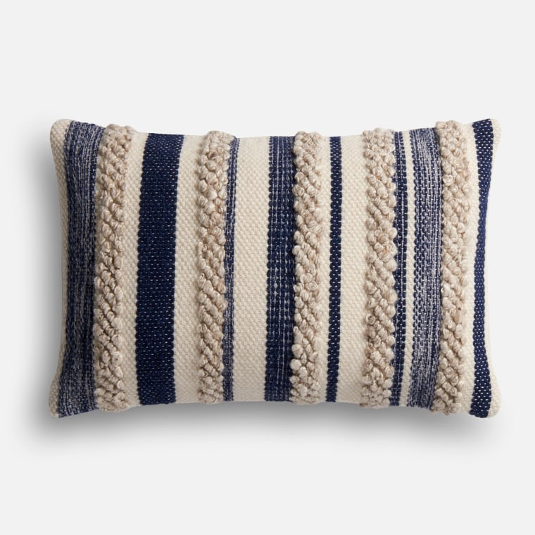 Pier one shop navy pillows