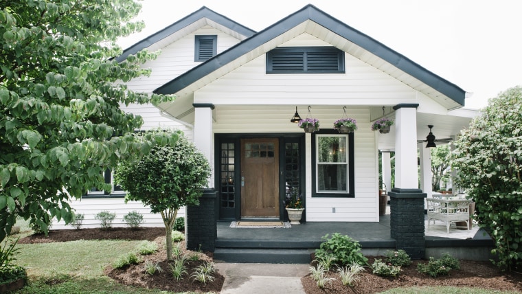 Exterior renovation curb appeal