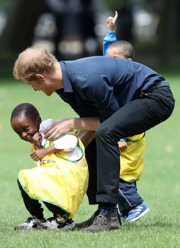 Image: Prince Harry Visits StreetGames' Fit And Fed