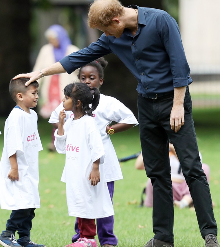 Image: Prince Harry Visits StreetGames' Fit And Fed
