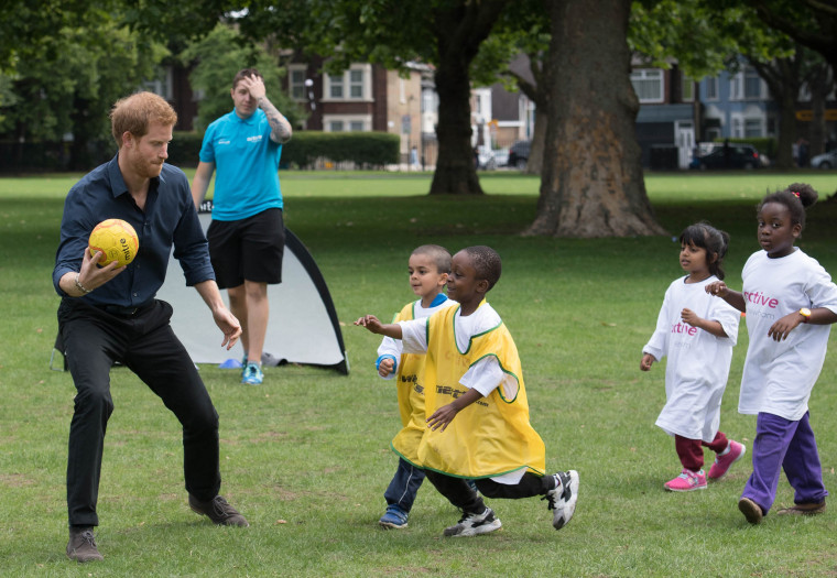 Prince Harry Visits StreetGames' Fit And Fed