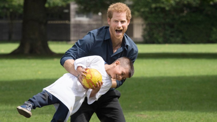 Prince Harry Visits StreetGames' Fit And Fed