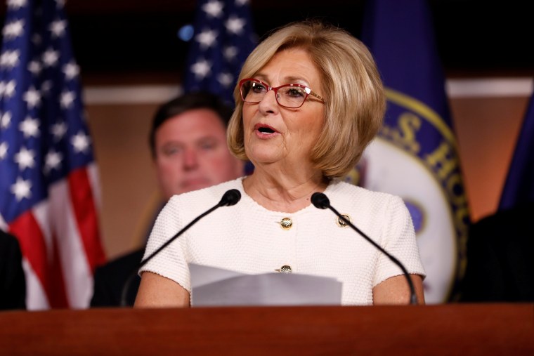 Image: Rep. Diane Black during a press conference on Capitol Hill in Washington